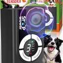 1500 mAh Rechargeable Anti Barking Device for Dogs Indoor Up to 50 Ft Range, 9 Modes Dog Bark Deterrent Devices Dog Training & Behavior Aids, Dog Barking Control Safe for Dogs (5.43 x 2.75 x 4.17 inches)