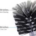 2 x Long Handle Bottle Brush, Bottle Brush Cleaner with Dual Function Bristles for Water Bottles, Glasswares, Mugs, Thermoses, Baby Bottles, Blue 3 PCS