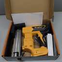 Ecarke Cordless Brad Nailer Compatible with Dewalt 20V Battery: Brushless Electric Nail Gun with 1000 Nials - 2 Mode 18 Gauge Nail Gun,5/8 to 1-1/4 Inch for Upholstery Woodworking Carpentry(Tool Only)