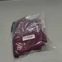 Sports Bras for Women Removable Padded Athletic Yoga Running Crop Tops Sleeveless Gym Workout Tops (Large, Burgundy)