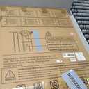 Cumbor 36" Extra Tall Baby Gate for Stairs, 29.7-48" Wide Dog Gates for Doorways, Auto Close Safety Gate for Babies and Pets, Easy Install, Pressure Mounted, Fits Doorways, Stairs, Entryways, Black