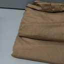 DJY Comforter Set King Size,Dark Brown Floral 7 Pieces Bed in a Bag