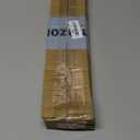 Black Curtain Rods for Windows 31"- 61", Decorative Drapery Rod Adjustable by Splicing, 5/8 inch Small Curtain Rod for Bedroom, Living Room, Kitchen and Outdoors