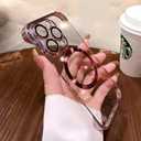 zjmriod Compatible with iPhone 12 Silicone Minimalist Case with Camera Lens Bumper, Frameless Design, Ultra Thin and Shockproof Case, Simple and Practical Impact Protection Case. Pink