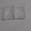 Rubtlamp 2Pcs Acrylic Napkin Holder Bathroom - 0.2Inch Thickness Acrylic Guest Towel Napkin Holder - Hand Towel Tray for Kitchen, Parties, Weddings, Party, Hotel, Restaurant (Clear, 9X5.5X2.5)