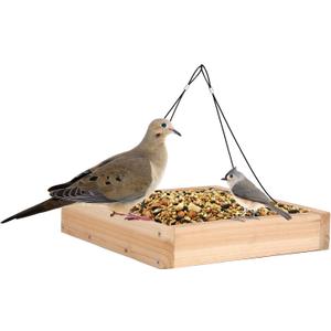 Wild Wings WWCF23 Cedar Tray Bird Feeder (10" x 10")
