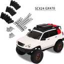 High Clearance 4 Links Set Stainless Steel Linkage kit for 1/24 Axial SCX24 GX470 AXI-1800 RC Crawler Car Upgrade Part