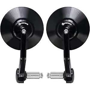 FENRIR Motorcycle bar end mirror for SV650 Rebel1100 CB1000R CB650R CB300R XSR700 XSR900 Z650RS Z900RS Vulcan S RnineT R18 Monster Scrambler Vitpilen Svartpilen V7 V9 Trident660 Speed Twin Bonneville