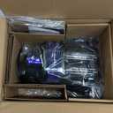 FEPPO Mattress Vacuum Cleaner, 4-in-1 Bed Vacuum Cleaner PRO, 16KPa Handheld Vacuums with 253.7nm UV-C Light, 40,000 Beats/Min Tapping, 140F Hot Air, HEPA Filter for Bed, Sofa, Crib(Corded, 550W) (Grey/Purple)