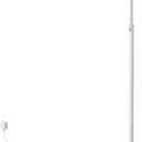 Floor Stand for Nanit Pro Baby Monitor, Gooseneck Swivel Holder Mount with Adjustable Height, Stable Base & Temperature & Humidity Display No Tools or Wall Damage (Camera Not Included)