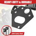 Motorcycle License Plate Bracket for Street Triple 765 R 765 RS 2020 2021 2022 2023 2024 2025 2026, Fender Eliminator With LED Light, Motorcycle Tail Tidy License Plate Holder Mount