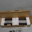 FIERYRED 2PCS 7 Inch LED Light Bar for Truck, Boat, ATV,UTV, Marine, IP68, 24000LM LED Pods Spot & Flood Combo Beam, 12V Triple Row Light Bar Off Road Driving Led Work Lights