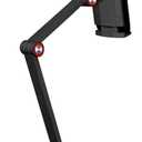 Adjustable Tablet Stand, Multi-Angle Desktop Mount Holder, 360 Swivel, 4-12.9 inch, Black