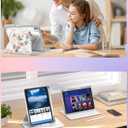 Kidcube for iPad Pro 11 Inch Case M4 2024 5th Generation - for Women Girls Cute Folio Cover with Pencil Holder Girly Cactus Unique Design Rotating Stand Teens for iPad Pro 11'' Case 2024 M4 5th Gen
