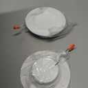 LUXRITE 5/6 Inch LED Recessed Retrofit Downlight, 14W=90W, CCT Color Selectable 2700K | 3000K | 3500K | 4000K | 5000K, Dimmable Can Light, 1100 Lumens, Wet Rated, Energy Star, Smooth Trim (4 Pack)