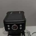 Espresso Machine with Milk Frother, Coffee Machine Coffee Powder/Nespresso Capsules, Espresso Machines with Thermometer