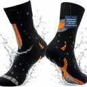 RANDY SUN Waterproof Breathable Socks, [SGS Certified] Unisex Novelty Skiing Trekking Hiking Wading Trail Socks