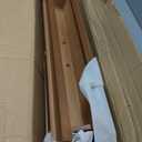 MEEDEN Large Painters Easel Adjustable Solid Beech Wood Artist Easel, Studio Easel for Adults with Brush Holder, Holds Canvas up to 48" - Walnut