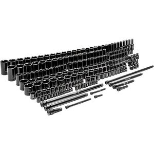 GEARWRENCH 209 Piece SAE/Metric Std/Deep Master Impact Socket Set | 89072