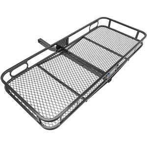 REESE Explore 63153 Rambler Hitch Mount Cargo Carrier, 60 X 24 Inches, Fits 2 Inch Receivers, 500 lbs. Capacity