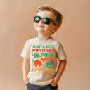 Dinos Toddler Boys Shirt, Ask me About My Dinosaurs Rawr Roar Baby Boys Toddler Girls Tee, 2-6T (Loves)