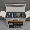 BESTTEN 2 Pack Dimmer Light Switch, Universal Lighting Control, Single Pole or 3 Way, Compatible with LED Dimmable Lamp, CFL, Incandescent, Halogen Bulb, Decorator Wallplate Included, UL Listed, White (Standard)