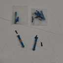 Steering Assembly, Tie Rod, Servo Arm Kit, Metal Upgrade Spare Parts Accessories for Hyper Go H16BM H16GT H16DR H16PL MJX 16207 16208 16209 16210 H16 1/16 Model RC Car (Blue)