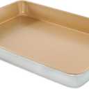 Nordic Ware Naturals Aluminum NonStick High-Side Sheet Cake Pan
