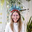 Amosfun Statue of Liberty Crown Headband Lightweight Party Hair Accessories for Independence Day Celebration Photo Props (S)