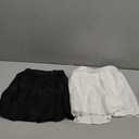 2 Pack Toddler Baby Girls Pleated Skirt Baby Girls Uniform Skirt Built in Shorts Tennis Casual Skorts for Little Kid