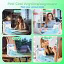 iFTY Small Portable Air Conditioners, Portable AC Unit w/Remote, 1.5L Water Tank, 3 Speeds, 2 Cool Mist, 3 Timers, 7 Night Light, Mini Air Conditioner, Personal Air Cooler Fan for Room Bedroom White