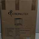 StrongTek Premium Teak Shower Bench, Durable Spa Stool with Storage, Comfortable Seating for Showering, Elegant Bathroom Furniture, Ideal for Seniors, Perfect for Shower, Bath, or Garden Use