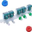 Washer Water Inlet Valve for Samsung WA50M7450AW/A4 WA48H7400AW/A2 WA456DRHDSU/AA WA52M7750AV/A4 WA52M8650AV/A4 WA50K8600AV/A2 WA52M8650AW/A4 WA50K8600AW/A2 WA54M8750AV/A4