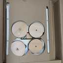 Tiny Land Wooden Baby Walker, Adjustable Speed Baby Push Walker for Boys and Girls, Montessori Activity Center Push Toy for Kids Development (Morandi)