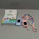 Video Walkie Talkies for Kids, Handheld 2 Pack Rechargeable Video Intercom Kids Walkies Talkies, Indoor Outdoor Toys for Family Games, Outside, Camping, Hiking for Boys Girls Ages 3-12 (Blue/Pink)