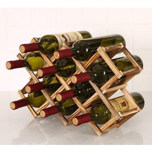 Freestanding Stackable Wine Rack Organizer for Countertop and Cabinets with Foldable Design and Scratch-Resistant Protector