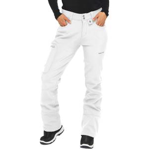 Arctix Women's Sarah Fleece-Lined Softshell Pants (Medium/31" Inseam, White)
