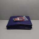 POOLHACKER 2025 Upgrade 12 ft Round Winter Pool Cover - 12ft Round Above Ground, 4 Foot Overlap Extra Thick 420D Pool Cover with Pulley and Cable (Blue)