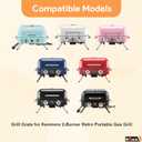 BQMAX Grill Grate for Kenmore 2-Burner Retro Portable Gas Grill, Cooking Grate for Kenmore Portable Propane Gas Grill, Grill Grate for Kenmore Grill Replacement Parts