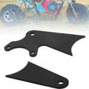 Sporacingrts 4 Inch Mini Bike Stretch Tab Steel Kit Compatible with Motovox and Mega Moto Frame Extensions