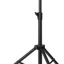 TENTEOTEN Electronic Mounting Stand with Plate, Portable Mounting Stand for Electronic Modules & Controller Multi Pads and Drum Pads (Black)