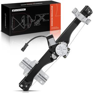 A-Premium Power Window Regulator with 2-Pin Motor Front Passenger Side Compatible with Buick Enclave 2013-2017 & Chevrolet Traverse 2013-2017 & GMC Acadia 2013-2016, Acadia Limited 2017