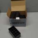 Furniture Risers, Tclouda Bed/Sofa/Desk/Table/Chair Leg/Fridge Lifts to 1.5, 3 and 4 in, Rectangle Adjustable Risers Blocks for Extenders, Heavy Duty Supports Up to 1300 Lbs, 3 in-Black-Rectangle