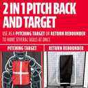 Franklin MLB 2-in-1 Pitch Target and Return Trainer