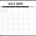Desk Calendar 2025-2026 with Desk Mat – 22" x 17" Large Desk Pad Calendar Runs From Jul 2025 to Dec 2026, Office Supplies Desktop Calendar with To-Do, Notes & Goals Sections, for Office Planning or Organizing