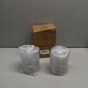 Ziliny 100 Count 98mm/3.86inch Plastic Flat Lids, Clear Pet Lids for Plastic Cup Disposable Cover for Cold Brew, Coffee, Beer, Cocktail, Wine or Beverage Cups