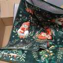 Anidaroel 2x3 Christmas Entryway Rug, Washable Door Rugs for Entryway Indoor Holiday Decor Xmas Holiday Throw Rug, Non Slip Small Area Rugs for Kitchen Sink Bedroom Entry, Beige