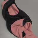 Fleece Dog Coat for Small Medium Dog, Pullover Pajamas Jumpsuit Bodysuit Puppy Coats with Legs, Pet Windproof Warm Cold Weather Jacket Full Body Vest Cozy Snowsuit Outfit Clothes (Pink, S)