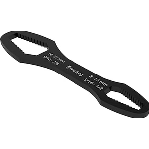 WAÄRG - All-in-one, Universal Wrench Tool Set. 9/16 to 1/2 Inches (8 to 22 mm), Ideal for Auto Repair, Motorcycle, and Bicycle Adjustments. Pocket Size 6/14 (16 cm)