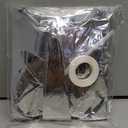 TONIFUL 4 Pcs 22inch 4D Huge Silver Star Balloons Explosion Star Mylar Foil Balloons for Party Supplies Backdrop Christmas,New Year,Birthday, Wedding,Photo Booth Ornament